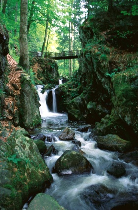 Cascade de Gehard - Au Nord de >Girmont-Val-d'Ajol